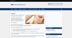 Desktop Screenshot of lesacouphenes.com