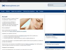 Tablet Screenshot of lesacouphenes.com